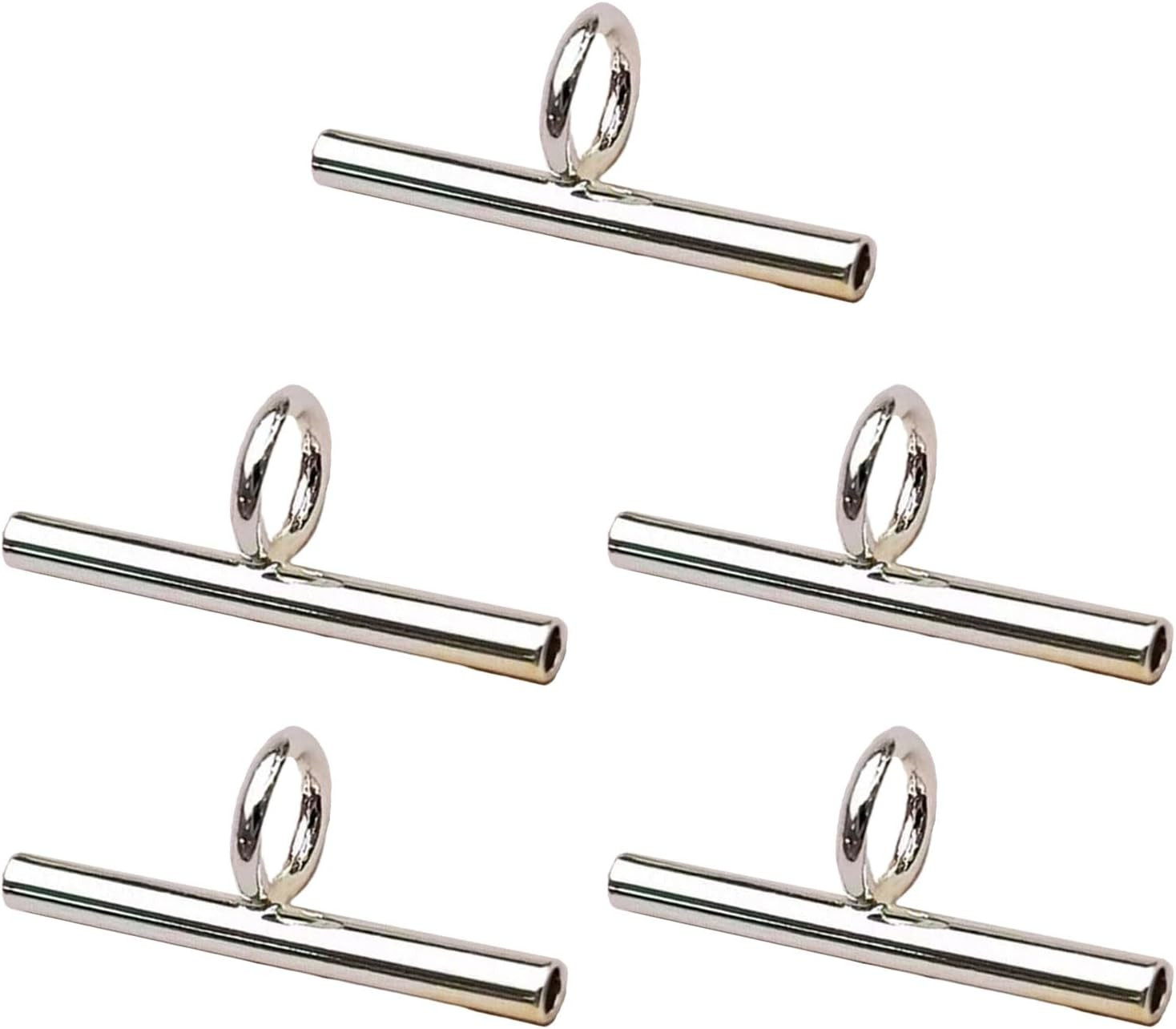 Convertible Necklace and Brooch Adapter Pin to Pendant Jewelry Accessory, Silver