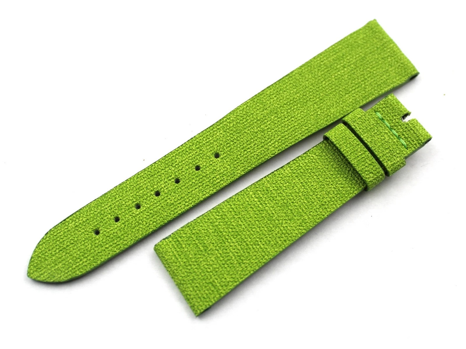 Handcrafted Vegan Straps Neon Green Various Sizes Ardiglione Spare Parts Watches