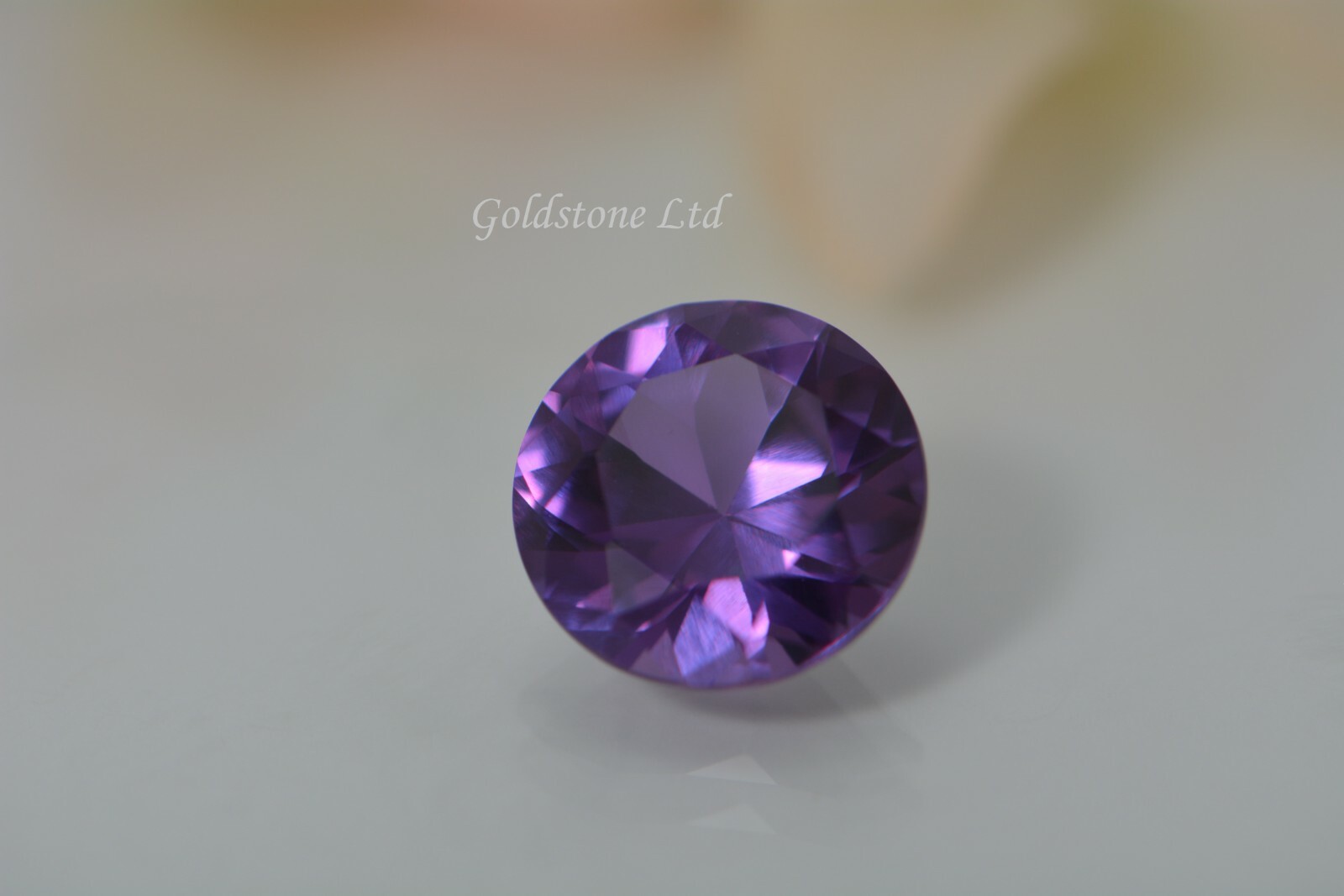Lab-Created Alexandrite Round Shape Corundum (1mm-16mm)