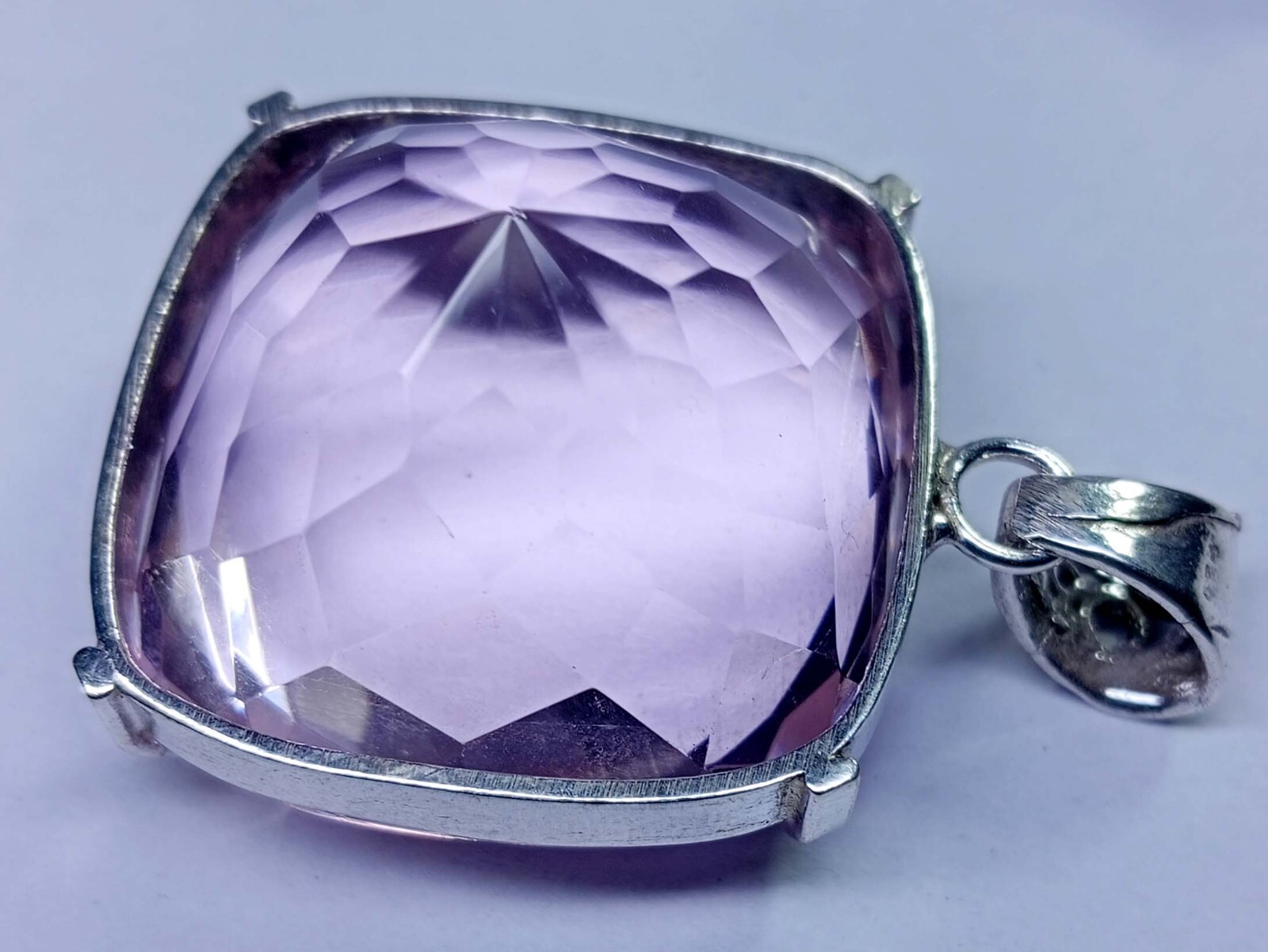 Pendant Pink Topaz Cushion Cut 135.80 Ct Natural Gemstone EGL Certified PD060