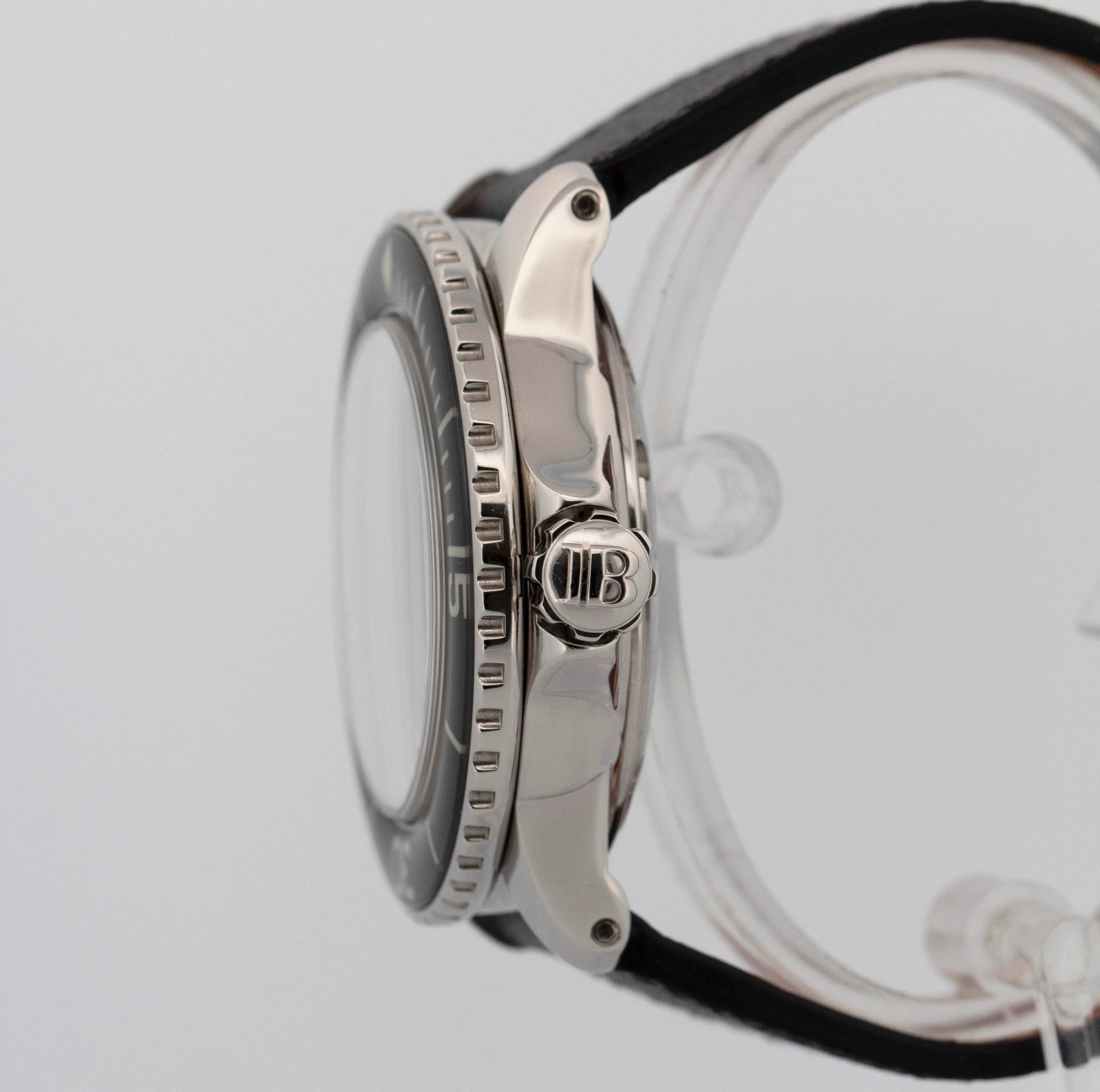 Blancpain Fifty Fathoms BLACK Stainless Steel 45mm 5015 1130 52A Dive Watch