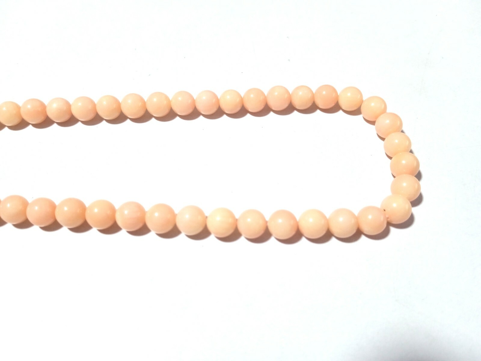 Coral Pink Round Smooth 5mm Loose Gemstone Beads 15″Inch 1 Strand