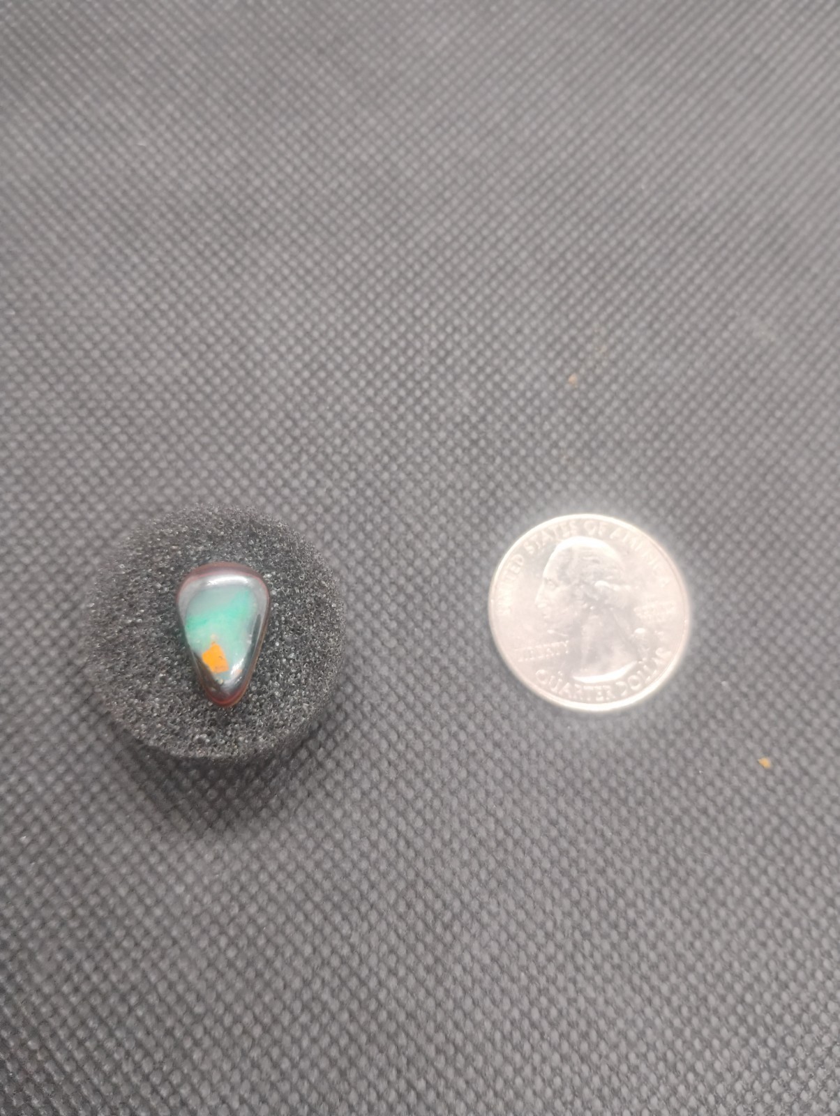 Australian Boulder Opal Cabochon Teardrop 6.40ct – 14.5×9.5×5.5mm