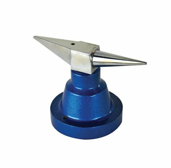 4-1/2″ Jewelers Double Horn Anvil 1lb 11oz Bench Mounted Metalsmith Forming Tool