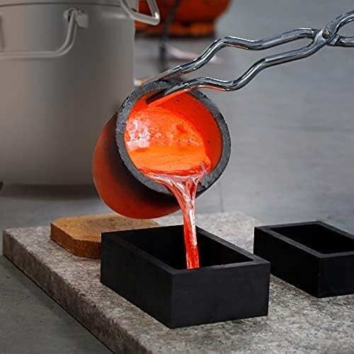 Premium Black Graphite Crucible, Silicon Carbide Clay Furnace Cup – 1800℃/3272℉