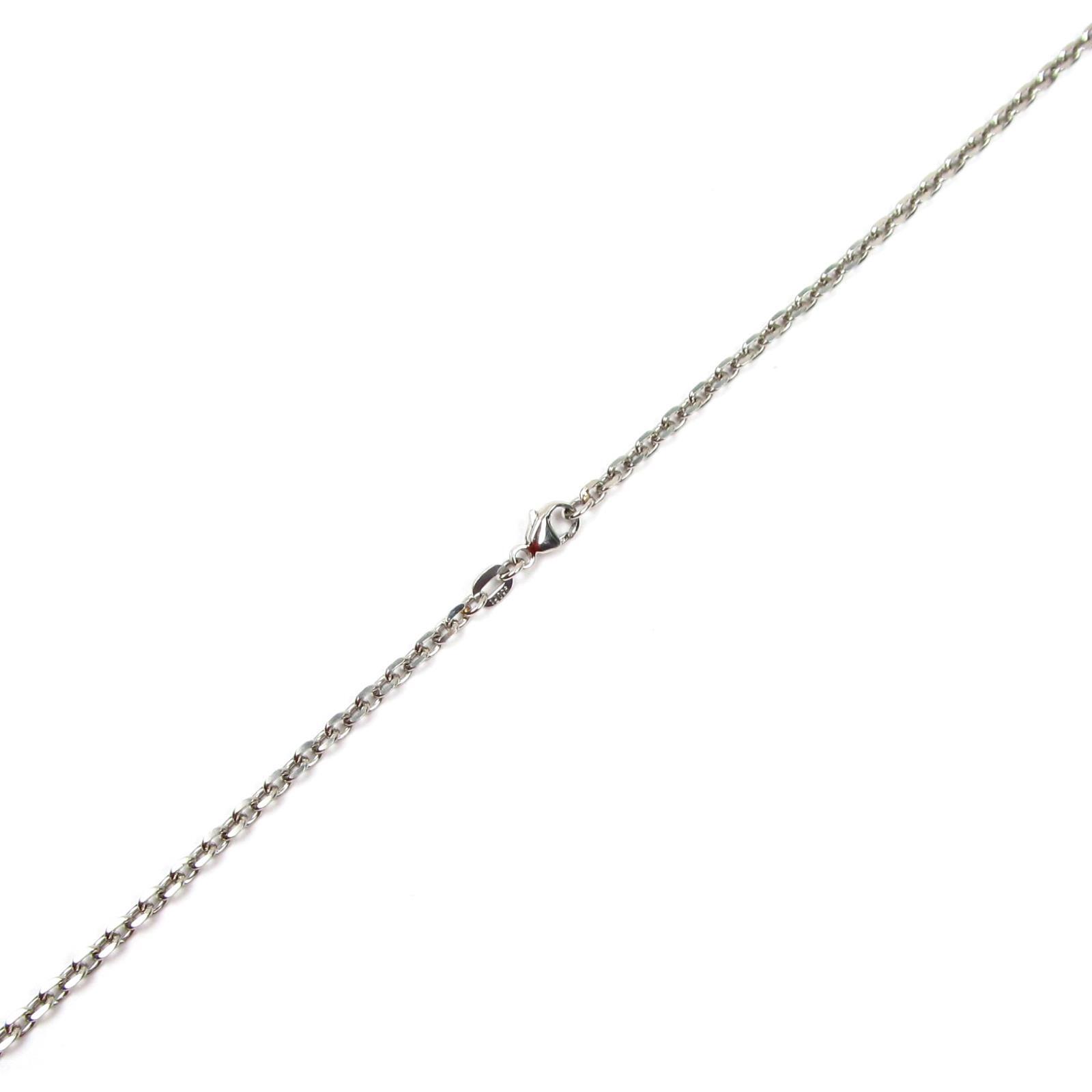 2.8mm Platinum Diamond Cut Cable Chain PT950 18″ 20″ 22″ 24″ 26″ or 30″