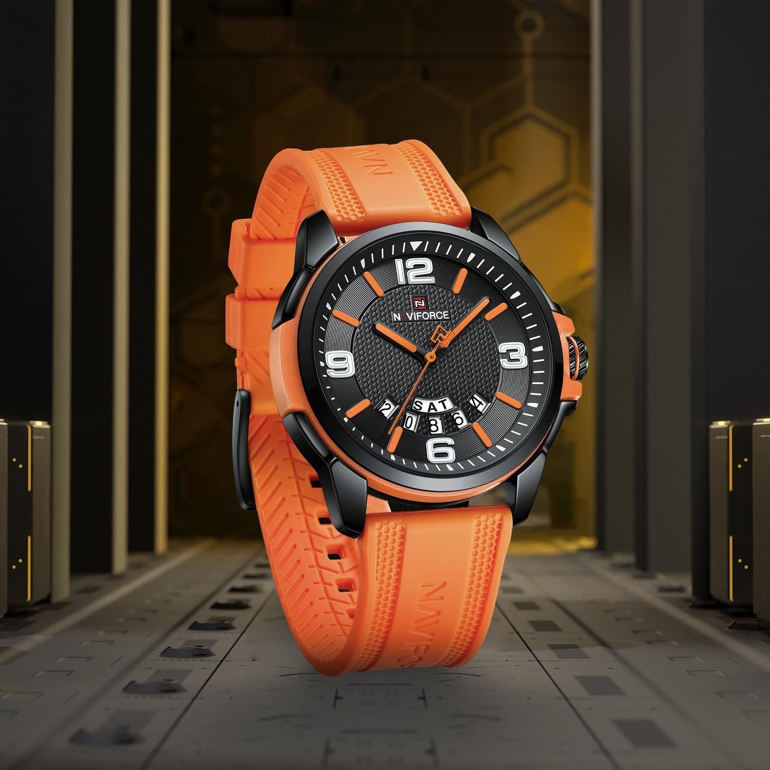 NAVIFORCE Waterproof Analog Military Sports Wristwatch for Unisex