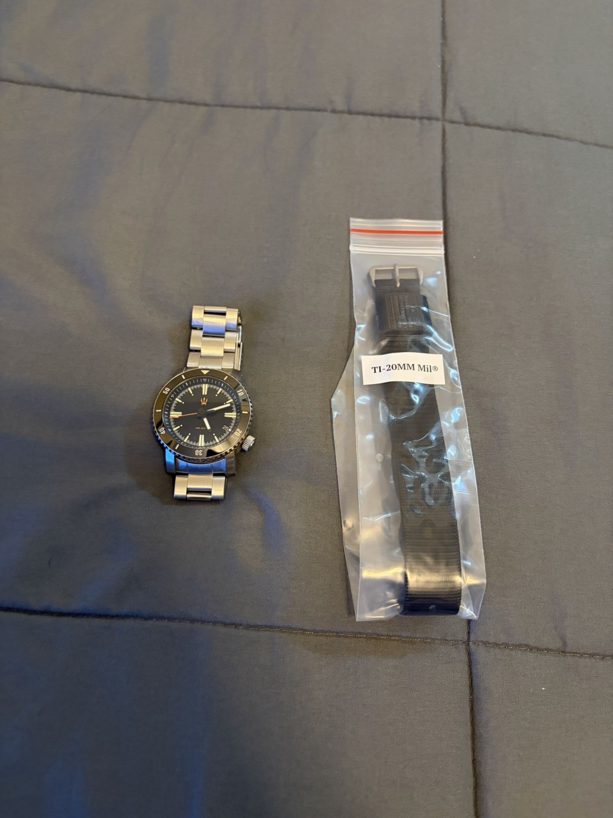 MARATEC Automatic Watch SR 35 Stainless Steel Case