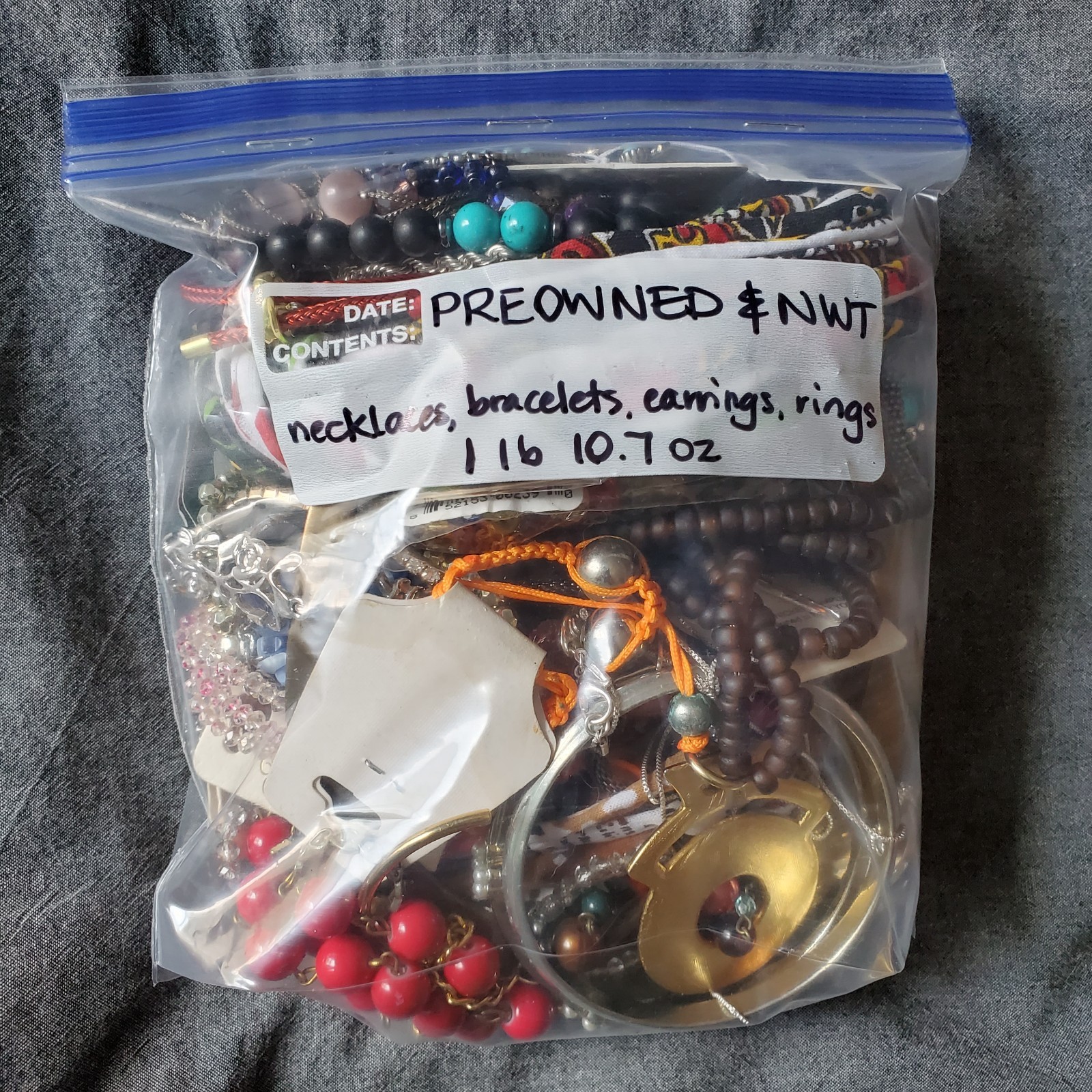 Vintage to Modern Jewelry Lot, preowned and NWT, 1 lb 10.7 oz jewelry destash