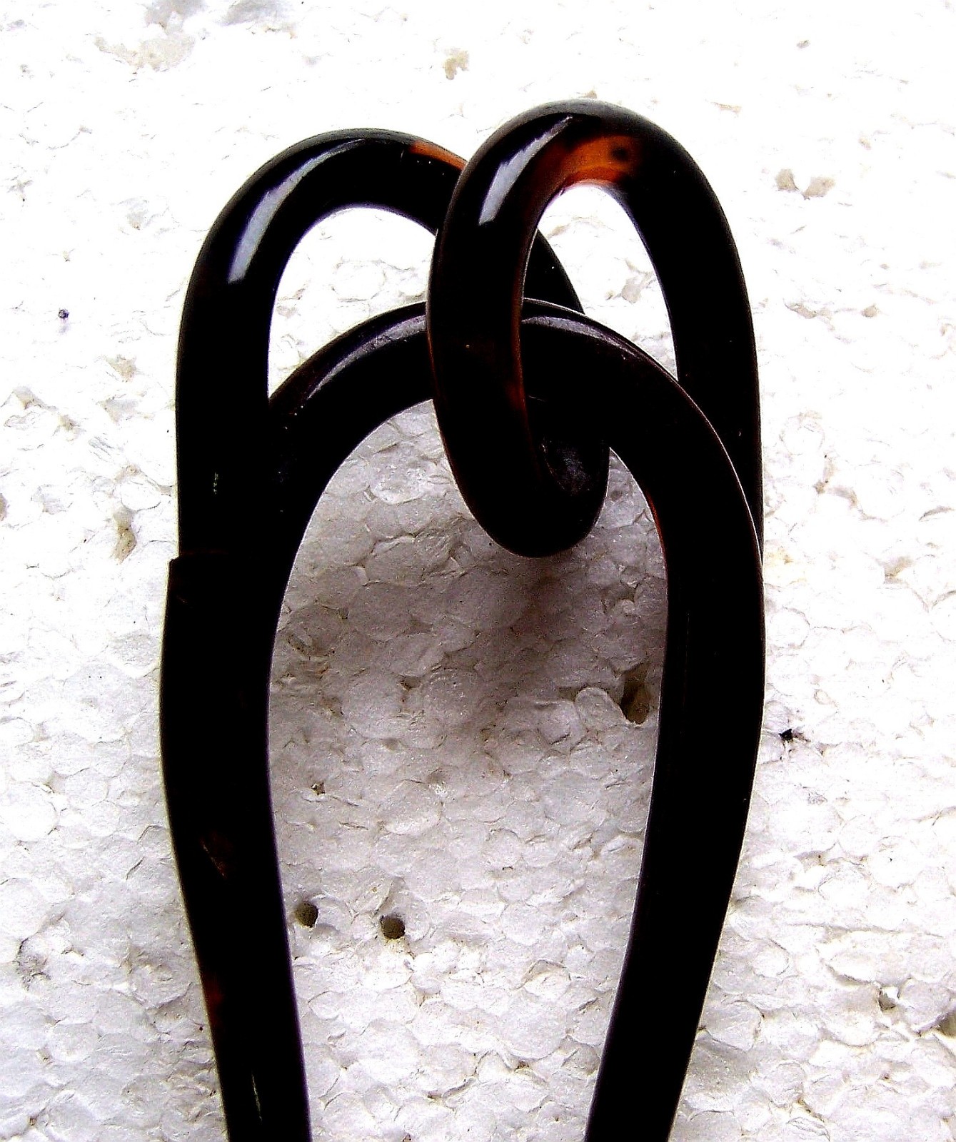 Victorian twisty hair pin or hair comb faux shell NO US IMPORT FEES