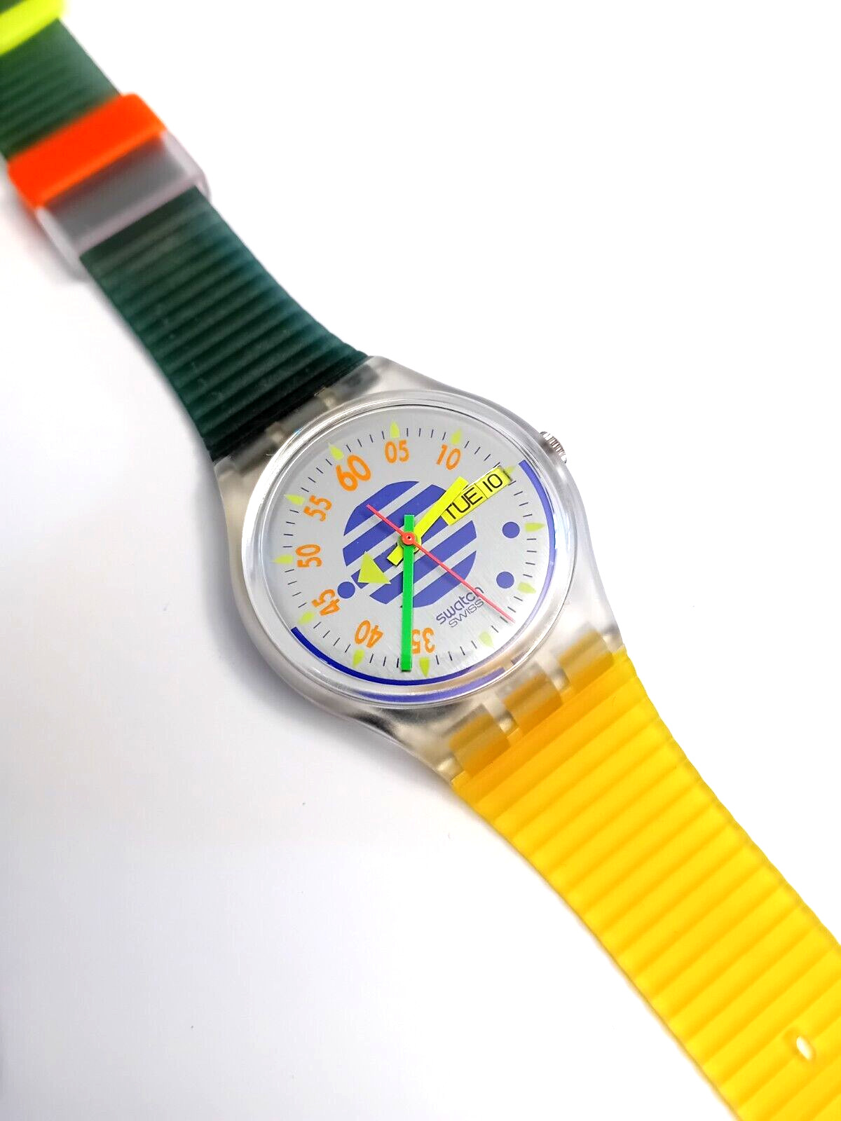 Swatch Gent New High Pressure GK701 1992 Vintage Wrist Watch 90s NOS