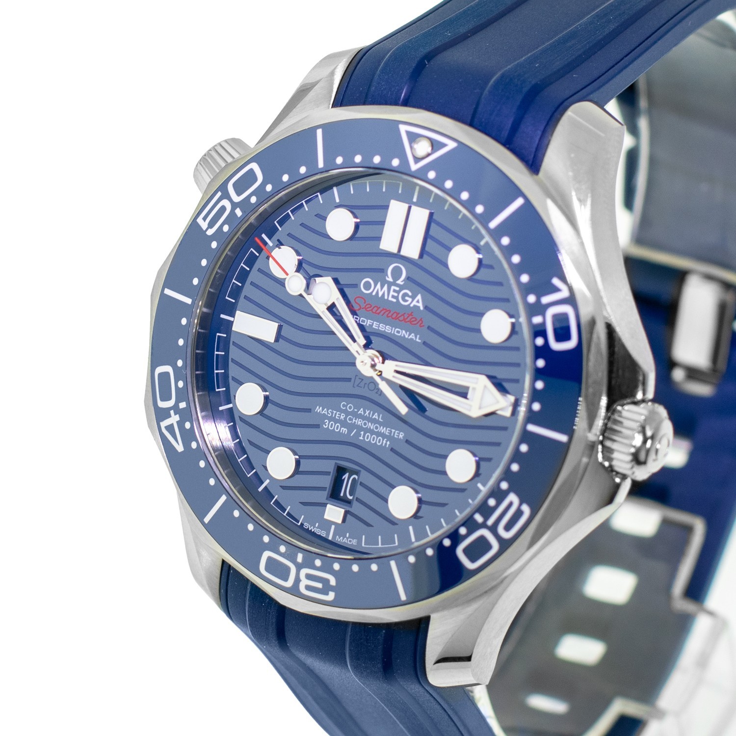 Omega Seamaster 300m Stainless Steel Blue Index Dial 210.32.42.20.03.001