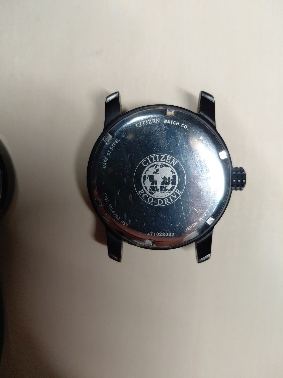 Citizen Eco-Drive J165-S086892 Axiom Black Dial , & Graphite Blacked Out Watch