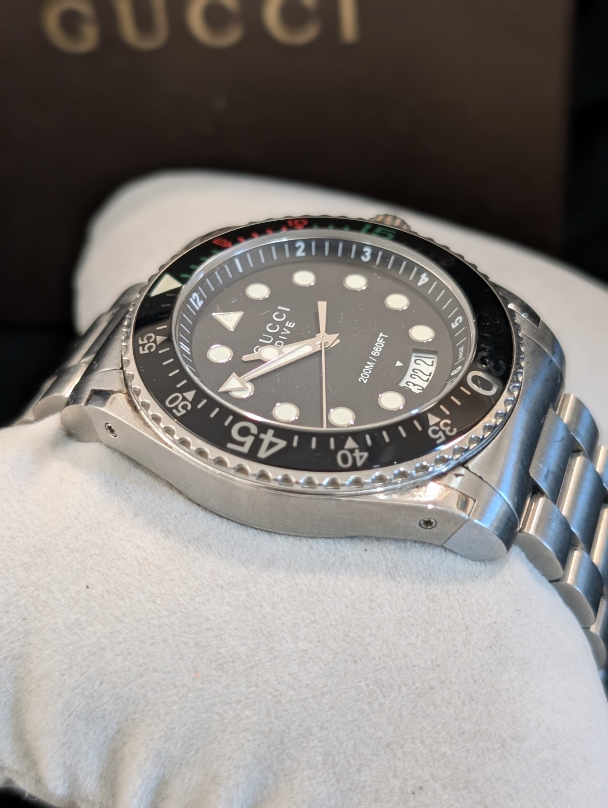 Gucci Dive Black Men’s Watch – YA136206