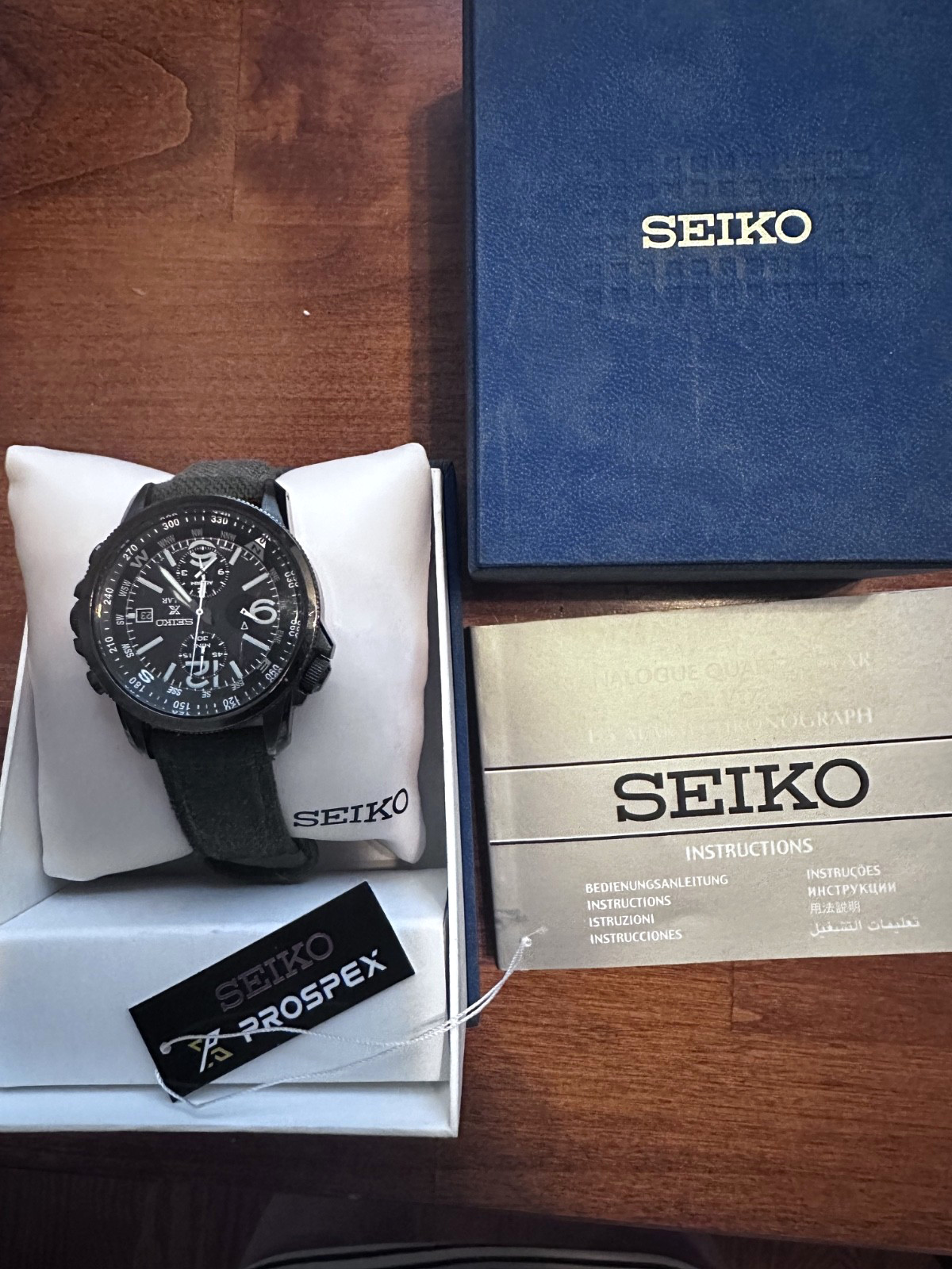 Seiko Prospex Solar Alarm Chronograph SSC295P1