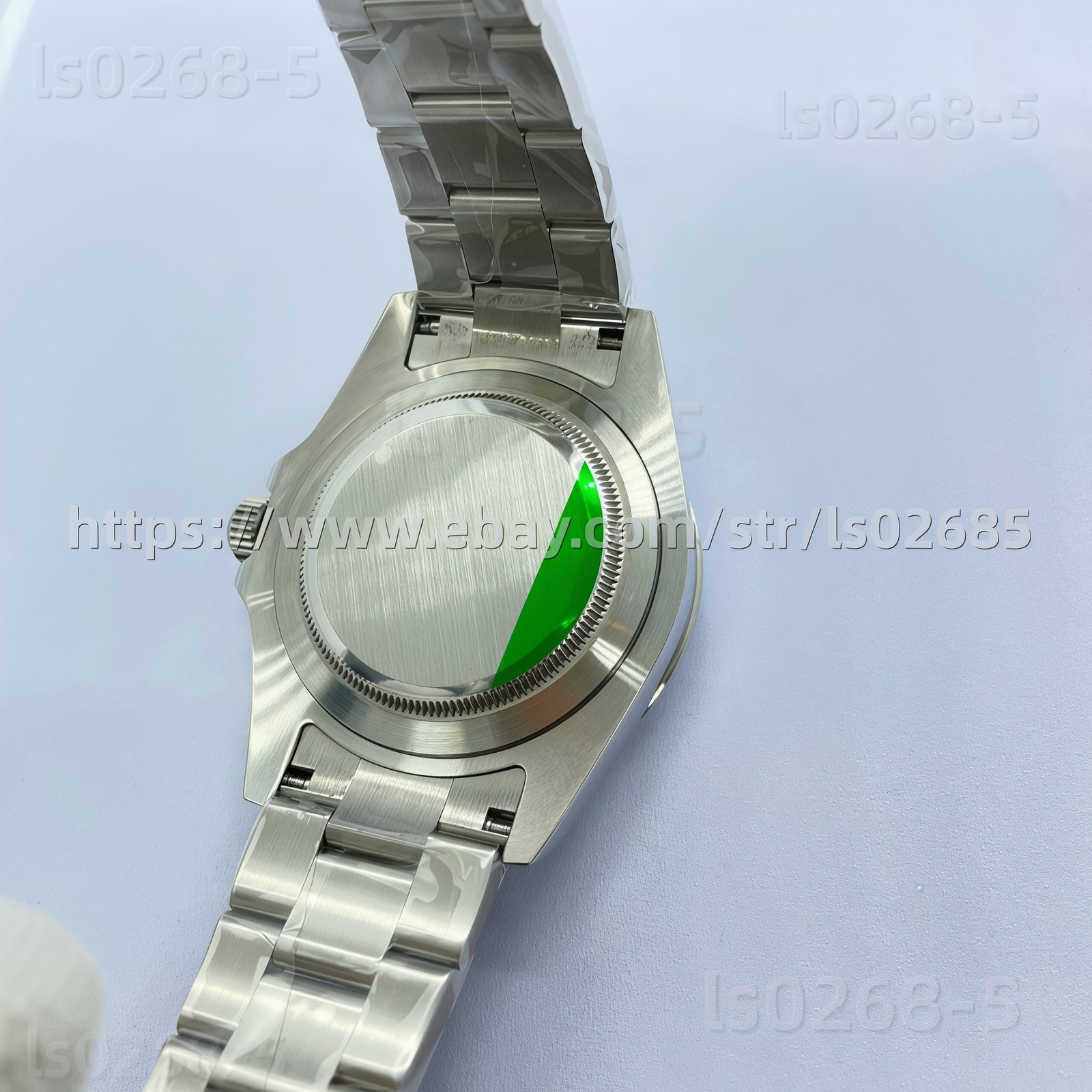 DIY Watch Part Kit for 3285 Movement 42mm SS Case+Dial+Hands+Steel Strap