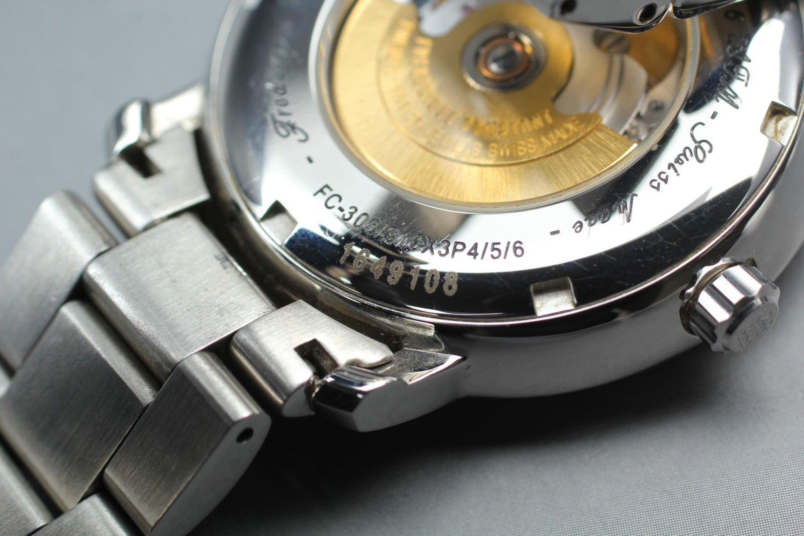 16cm Frederique Constant FC-303/310X3P4/5/6 Heartbeat Auto Mens Watch NEAR MINT