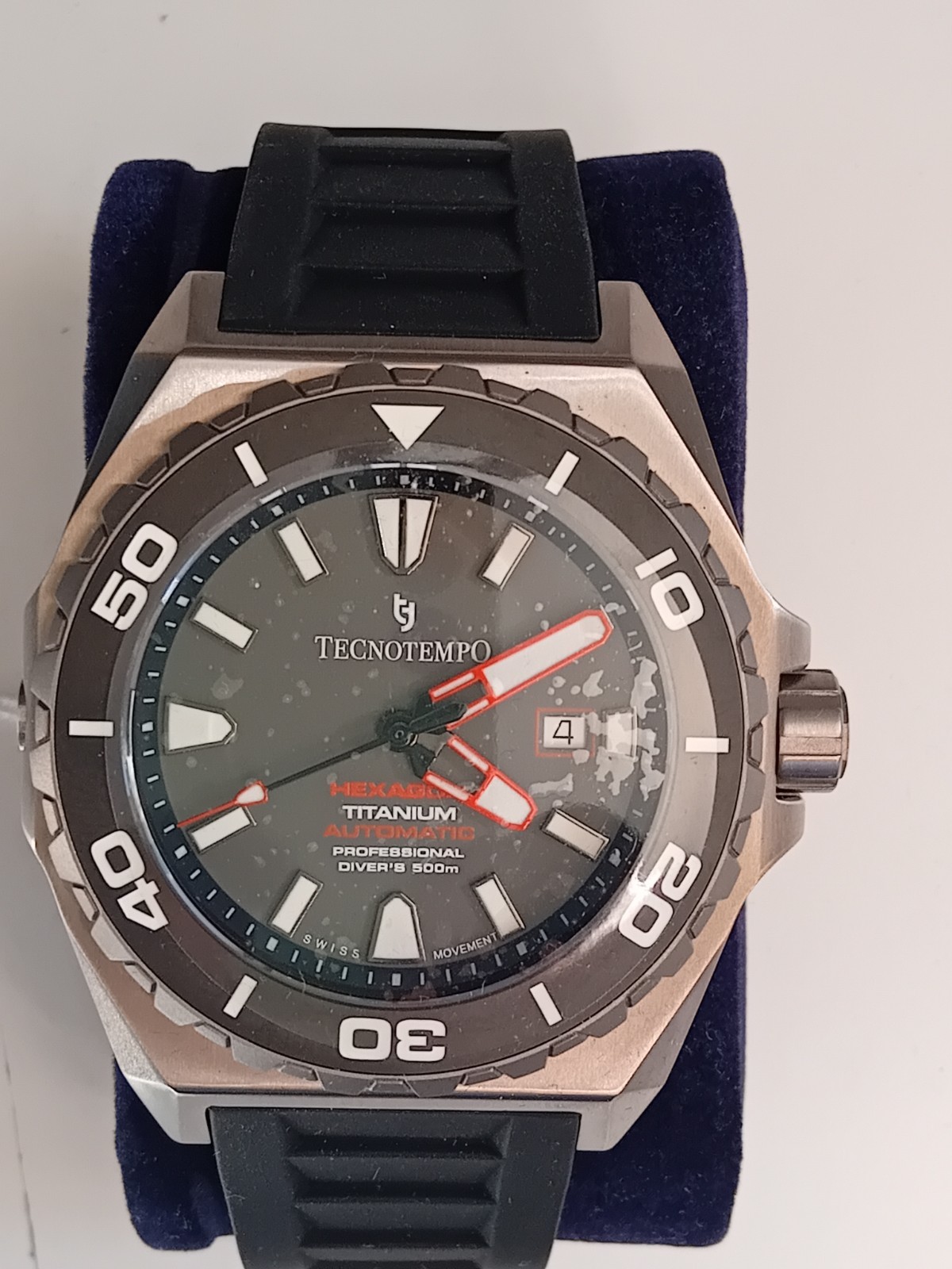 Tecnotempo Titanium Diver 500m Hexagon Automatic Limited Edition Watch