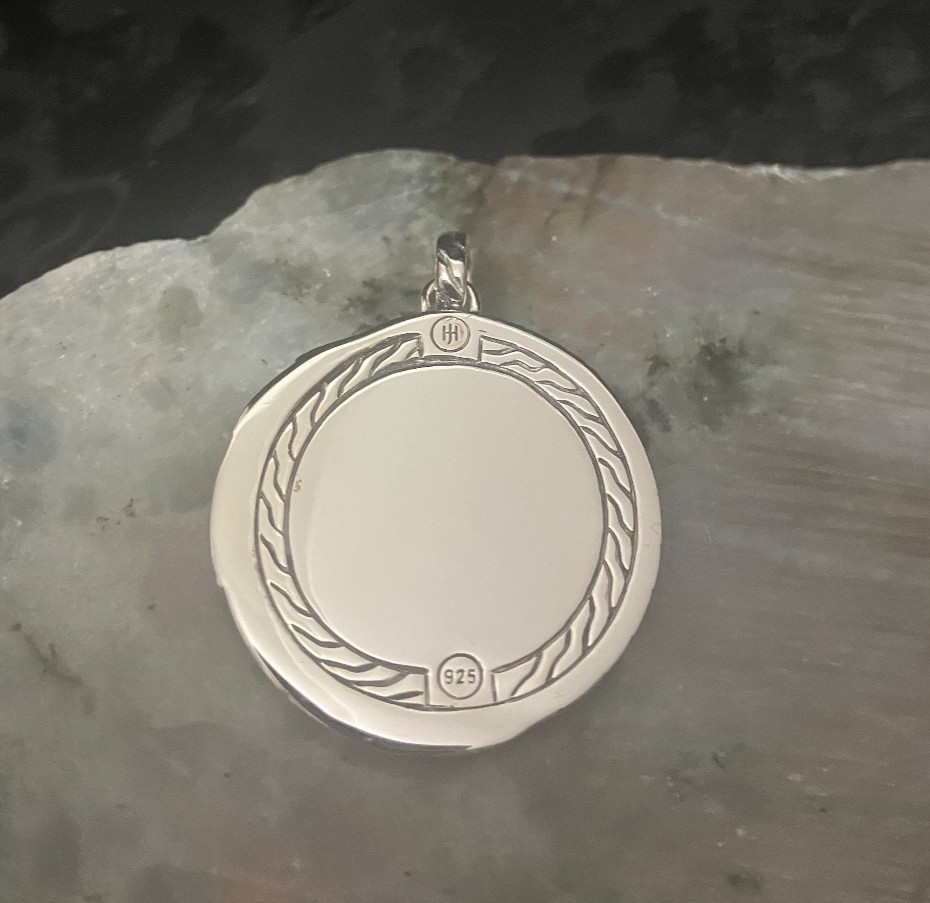 💕JOHN HARDY .925 Sterling Silver Legends NAGA Amulet / Pendant NWOT