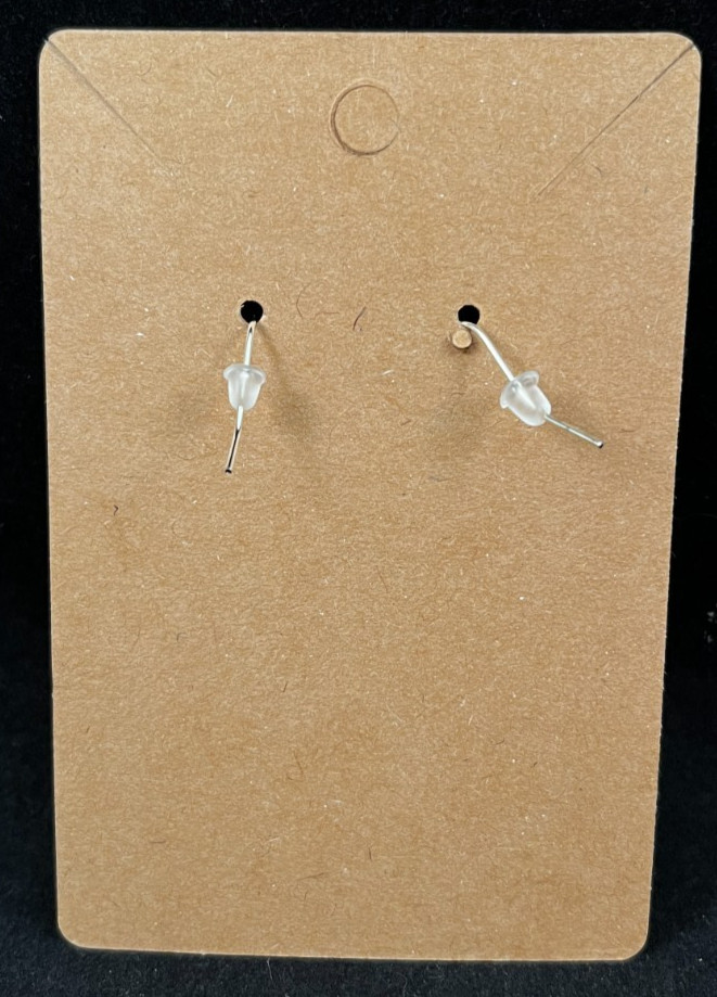DC Superhero Inspired – Batman – Earrings – Dangle – Silver Hooks – Handmade