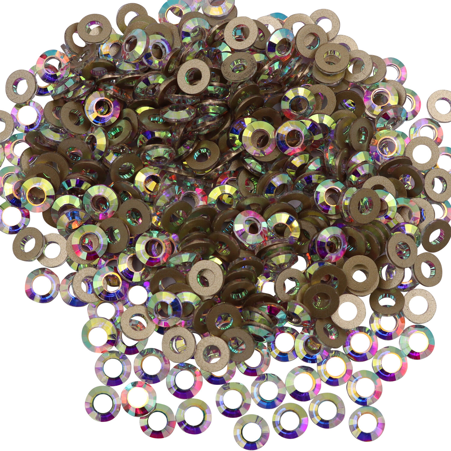 Crystal Flat Back Nail Art Glitter Rhinestone Glass Strass Manicure Tips Charms