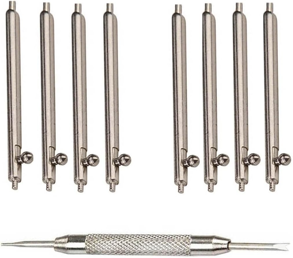 23mm Quick Release Spring Bar Watch Pins 8PCS 1.5mm Diameter