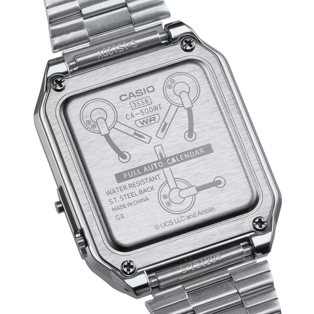 CASIO Back To The Future Collab Model Watch CA-500WEBF-1AJR CALCULATOR 2025 NEW