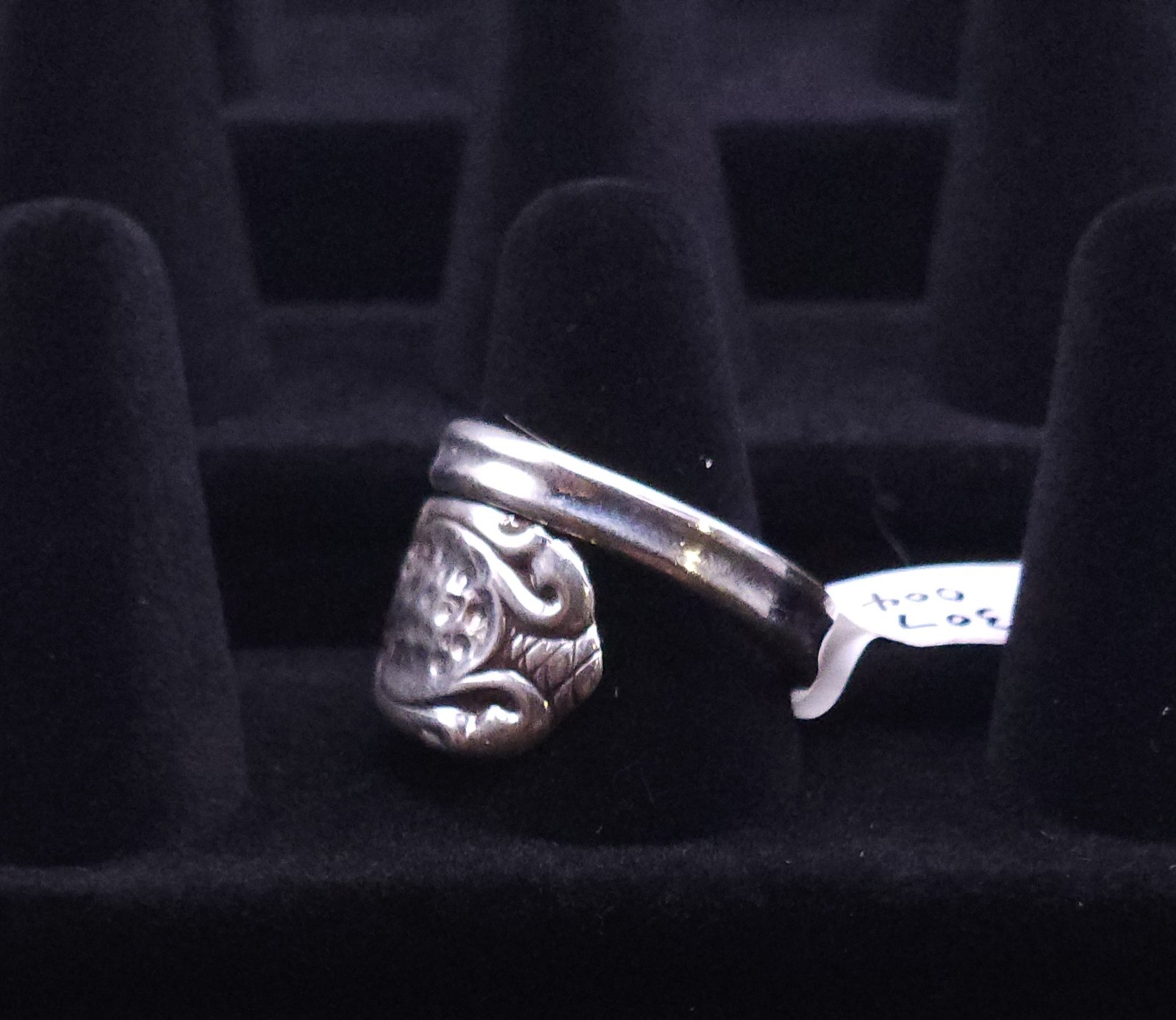 Hand Crafted 925 Sterling Silver Ring Classic Spoon Ring Made From Vintage…