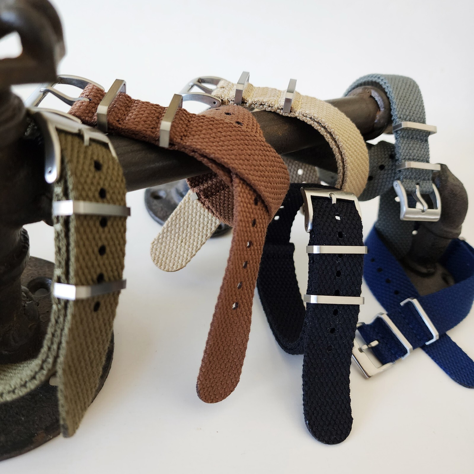 NATO® Hemp Eco Friendly Heavy Nylon Watch strap Breathable Ultra Soft Flexible