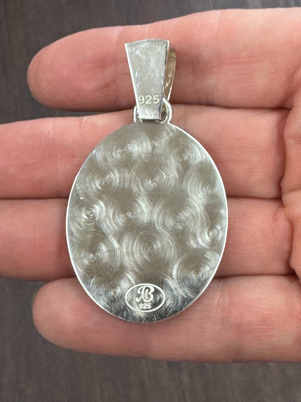 Saint Joseph “Pray For Us” Miraculous Metal 2 Inch Pendant 29 Grams 925