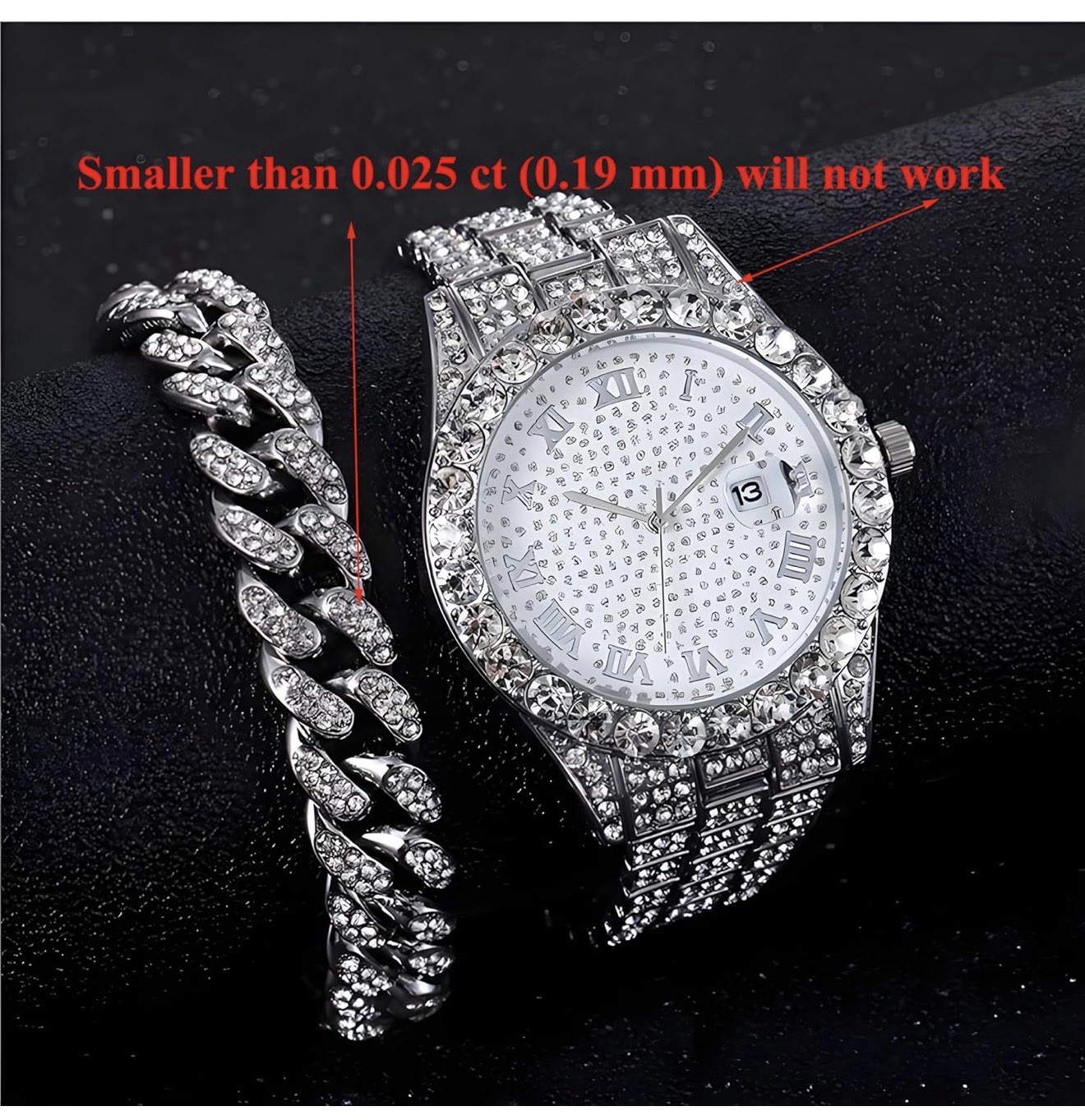 Diamond Tester Pen With 60X Jewelry Loupe Professional Gem Tester