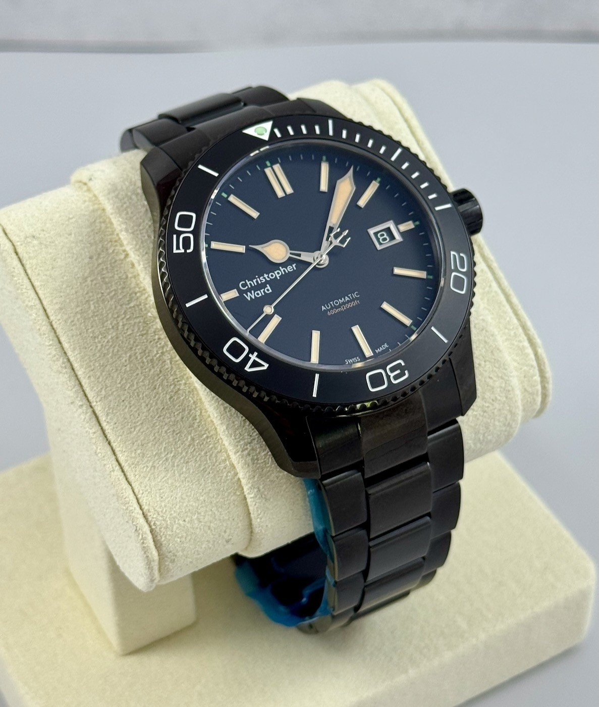 C60 Trident Pro 600 Vintage – Black PVD – 43mm – Christopher Ward