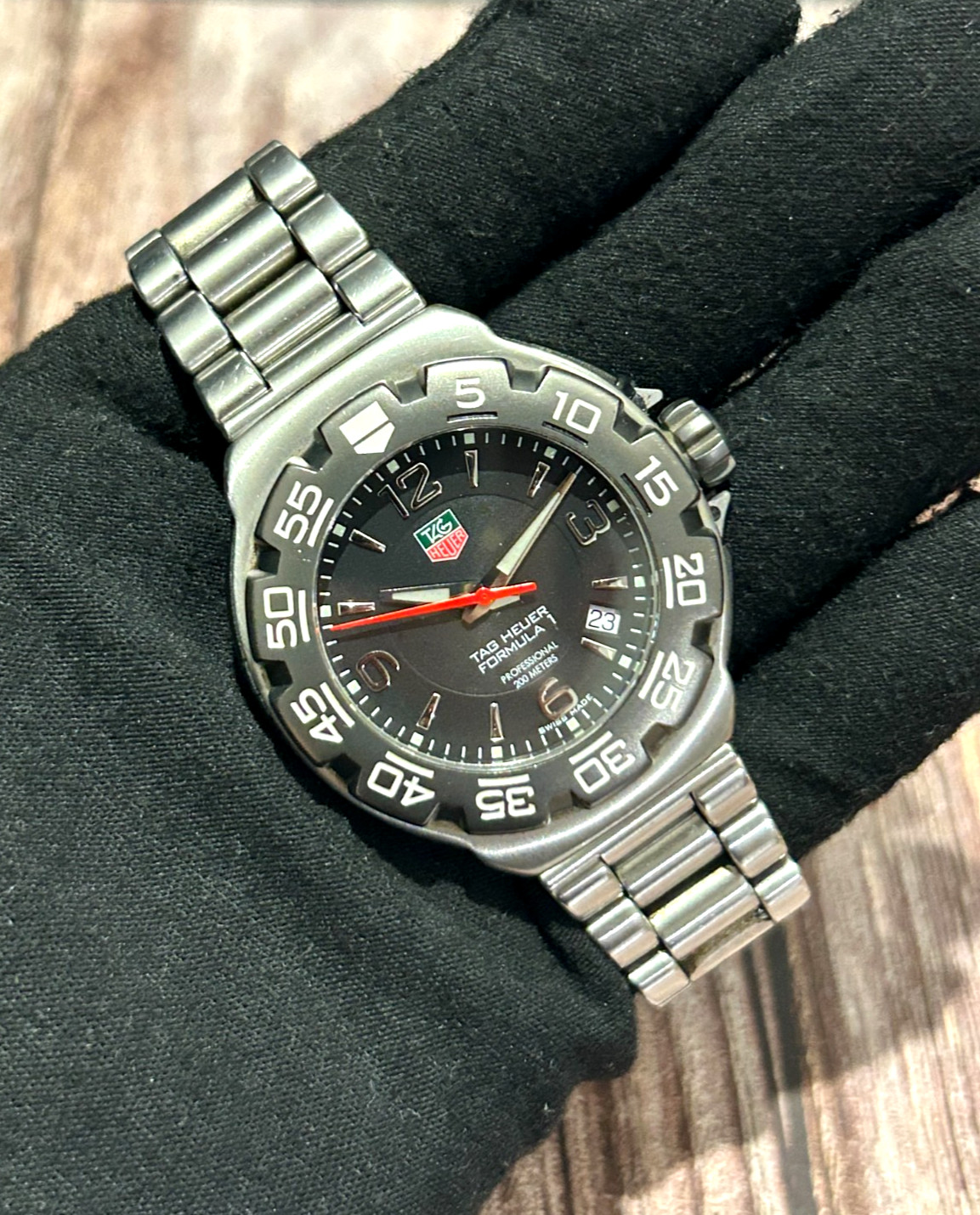 [With Box] TAG HEUER WAC1110 Formula 1 black Dial Quartz Men’s watch b389