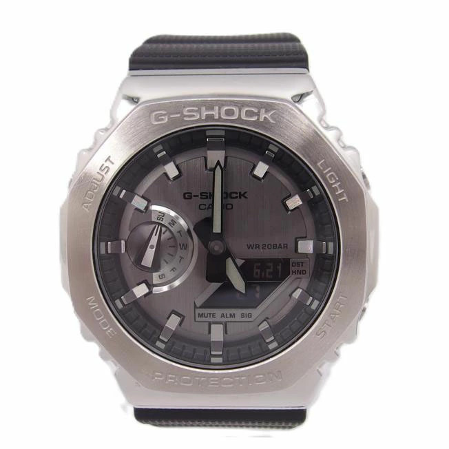 CASIO G-Shock GA-2100-1A Wrist Size 21cm Used Watch #7171