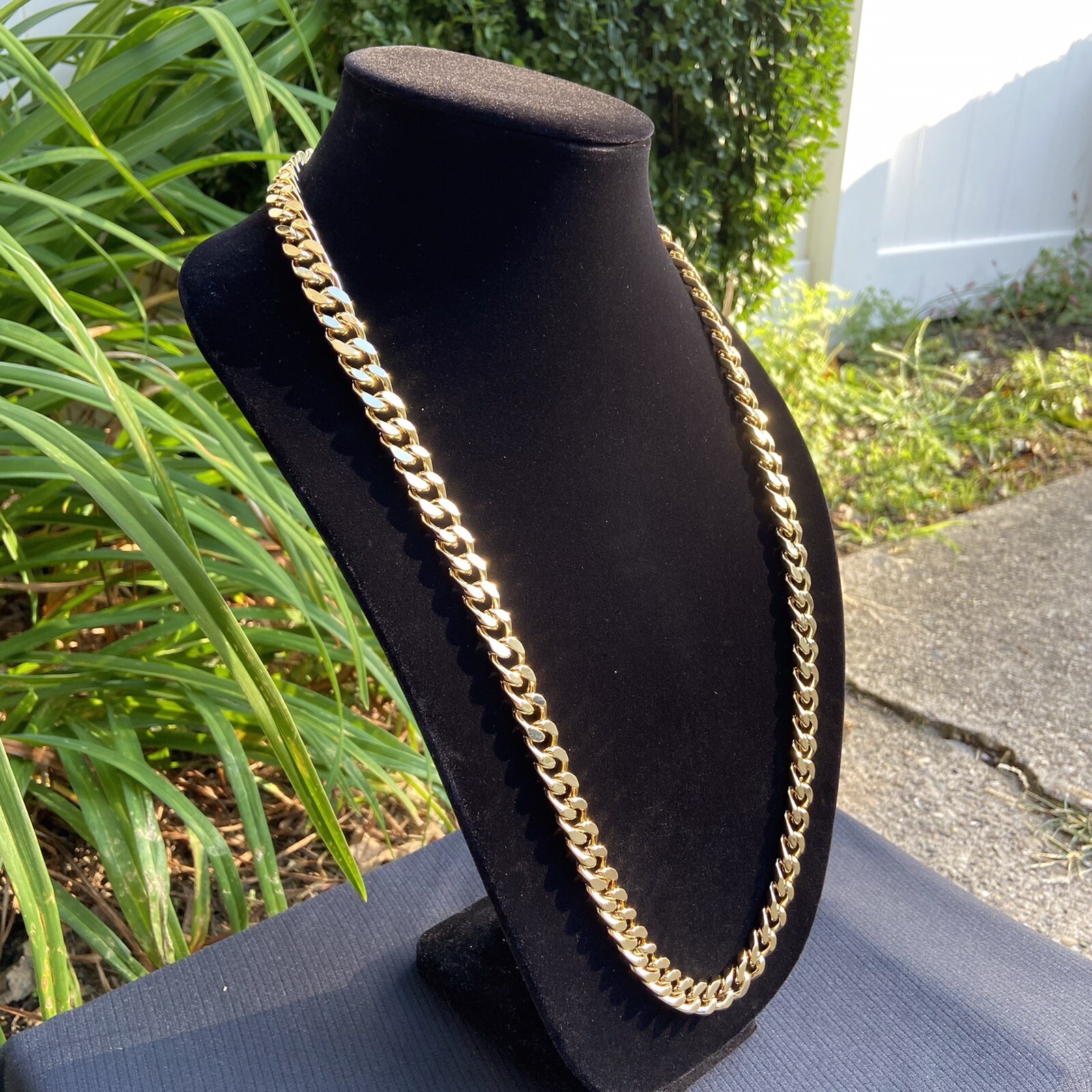 Gold Chain 14k Gold Cuban 30in 10mm