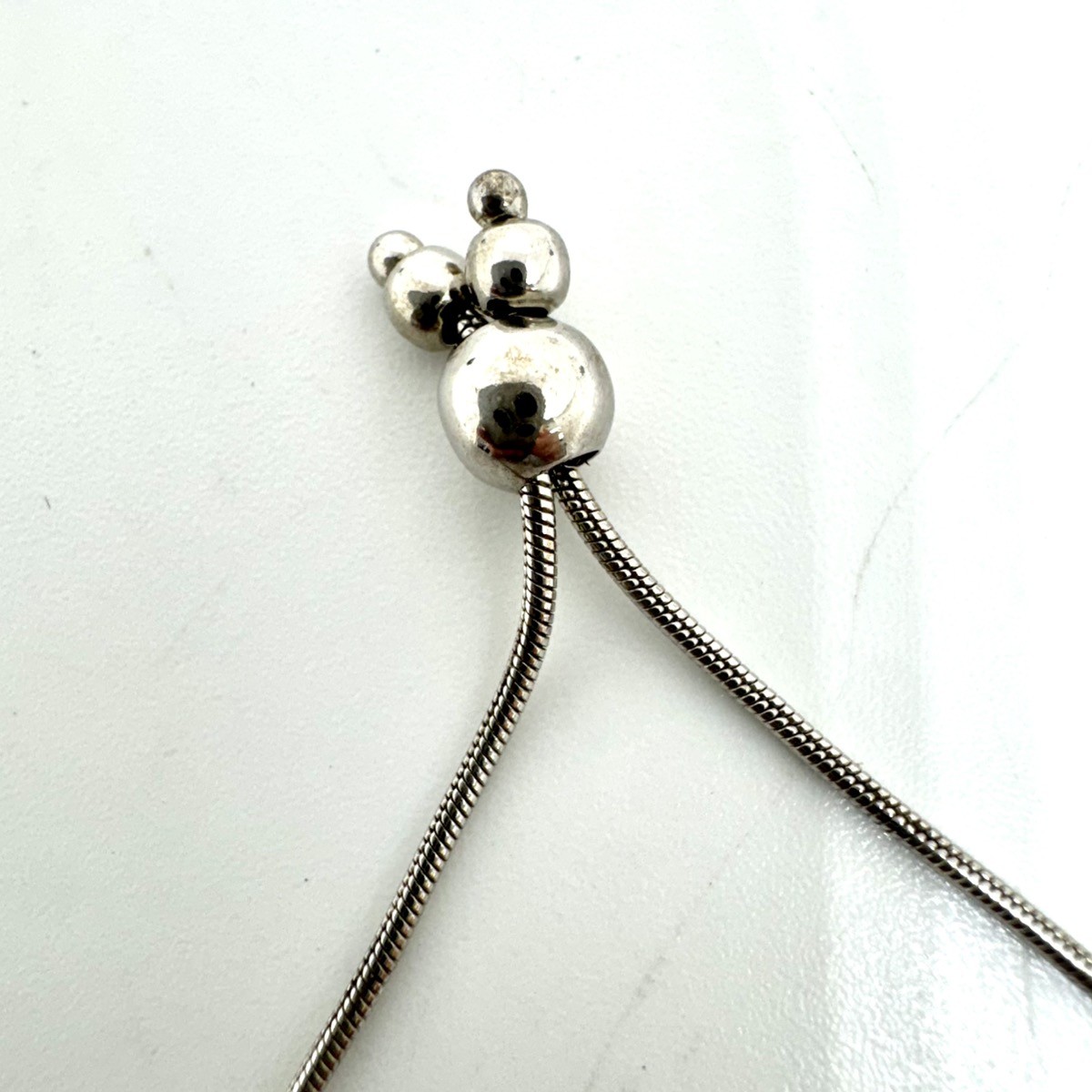 925 Sterling Silver Blue Stone Adjustable Bracelet – 7.83G! (WMP019087)