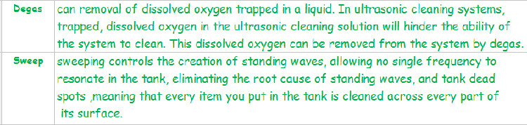 1.3L Useful Ultrasonic Cleaner Degas Sweep Cleaning Parts Jewelry Glasses PCB