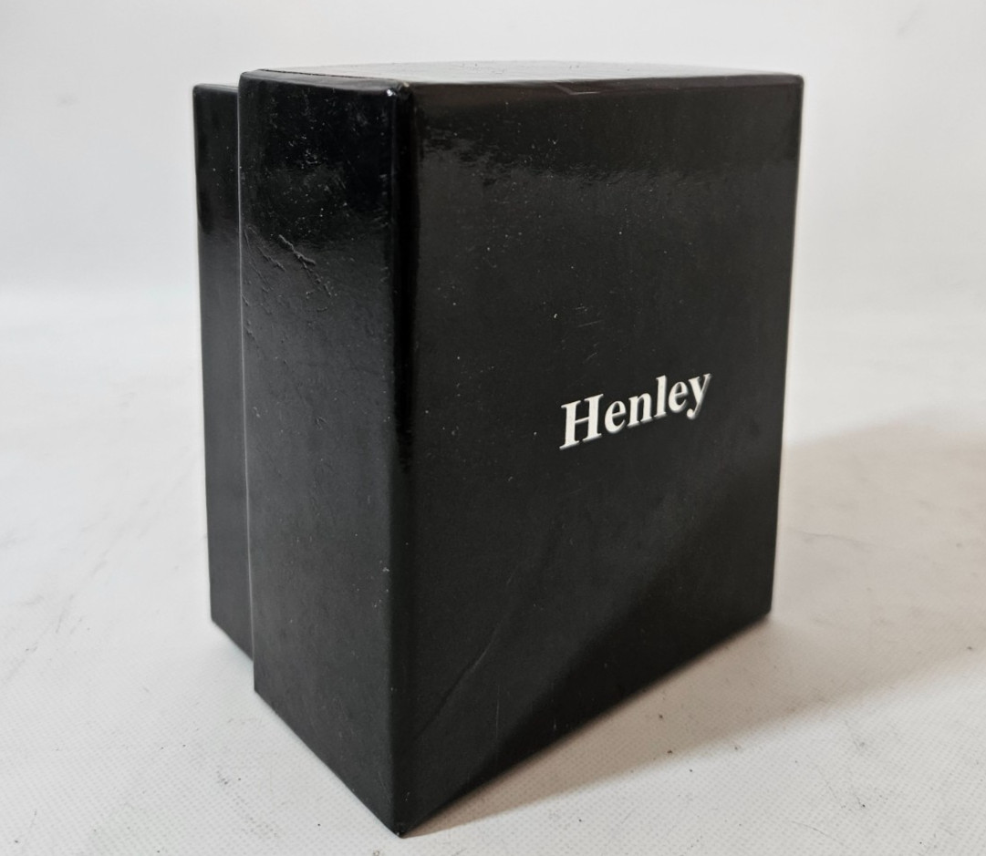 Henley Men’s Sports Watch Turquoise H02042.6, SIlicone Strap, Splash-proof, EXC