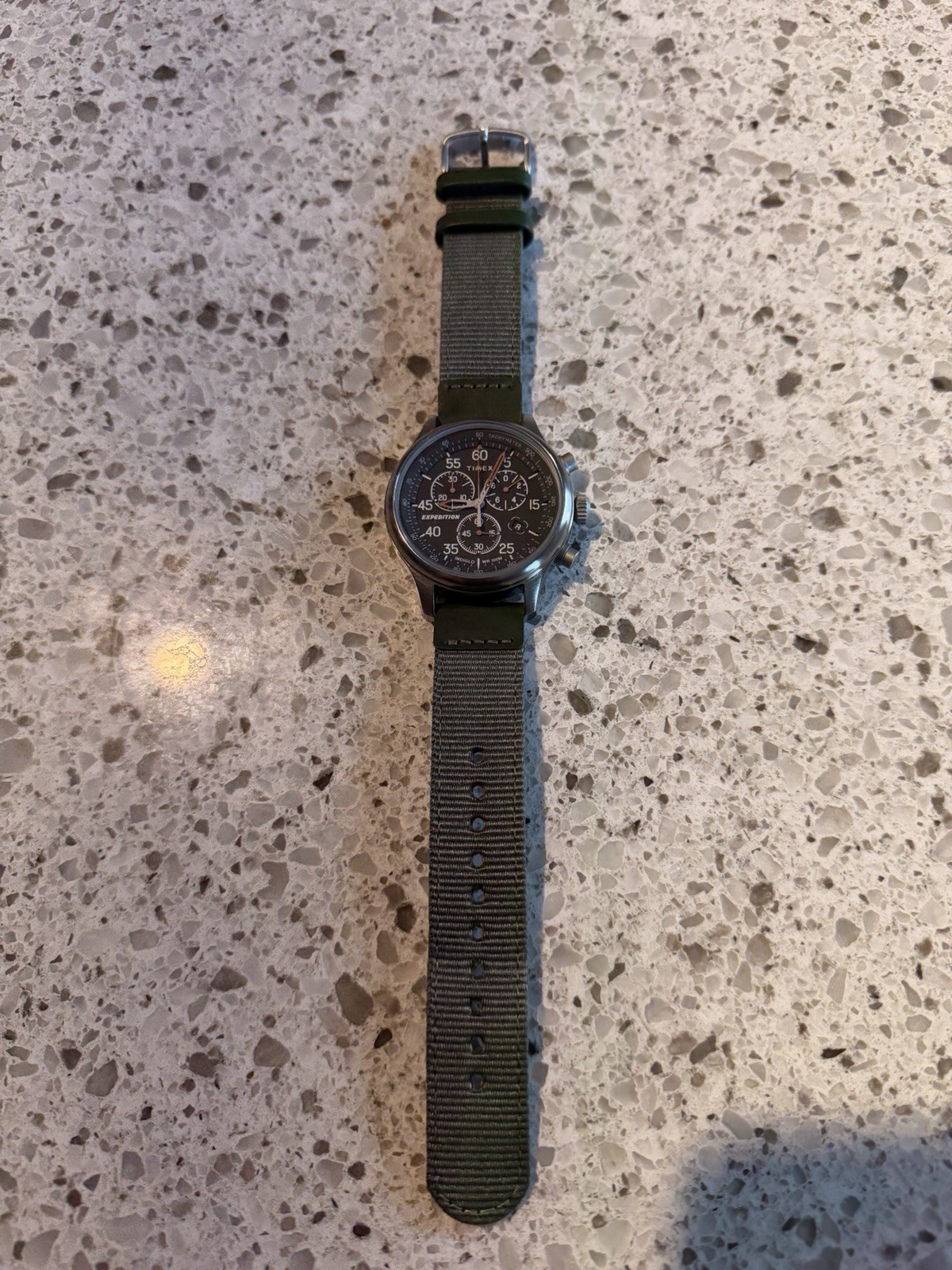 Timex Expedition Chronograph 43mm Green Band