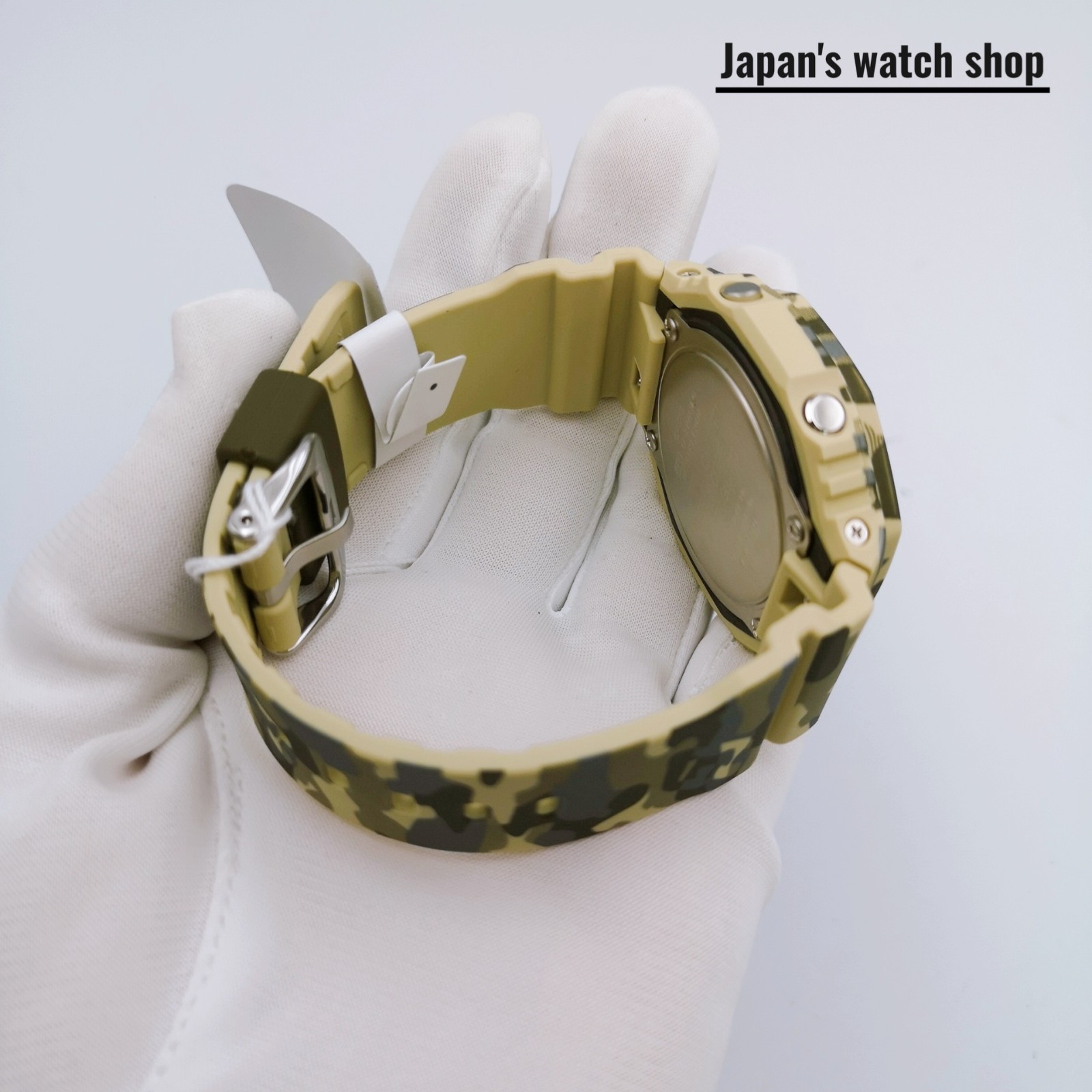 CASIO G-SHOCK GA-2100CM-5AJF Black Camouflage Green Unisex Watch New in Box