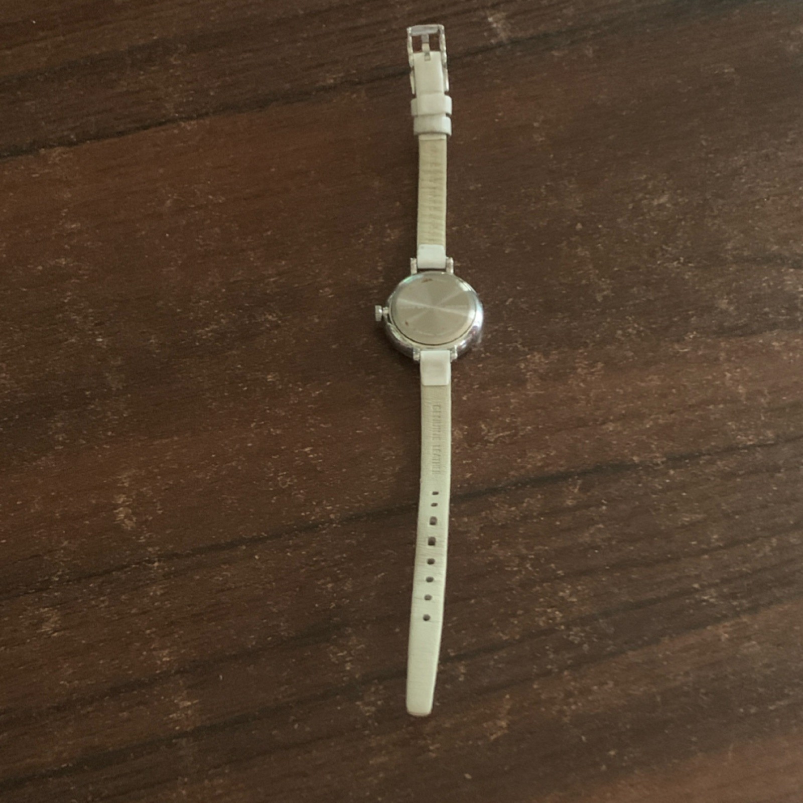 Marc by Marc Jacobs Women’s Quartz Watch White Dial Strap Silver Case 50m