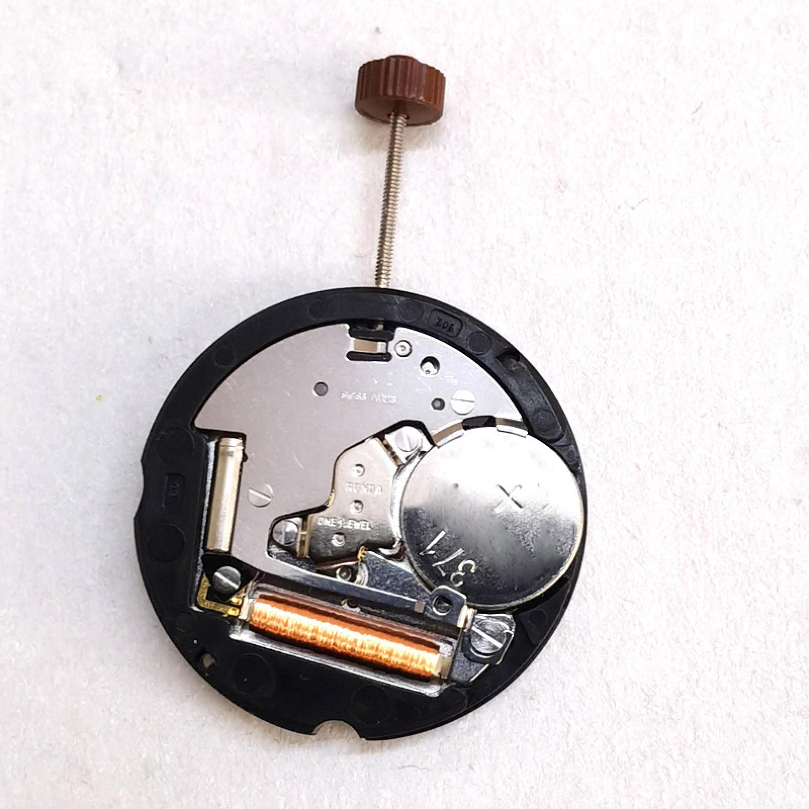 Quartz Watch Movement Two Hnads Battery For Swiss Ronda 502 Replacement Parts