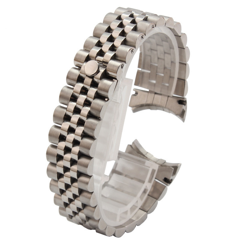 Super Quality Solid Stainless Steel Watch Band Strap 13/17/20/21mm Fit Rolex