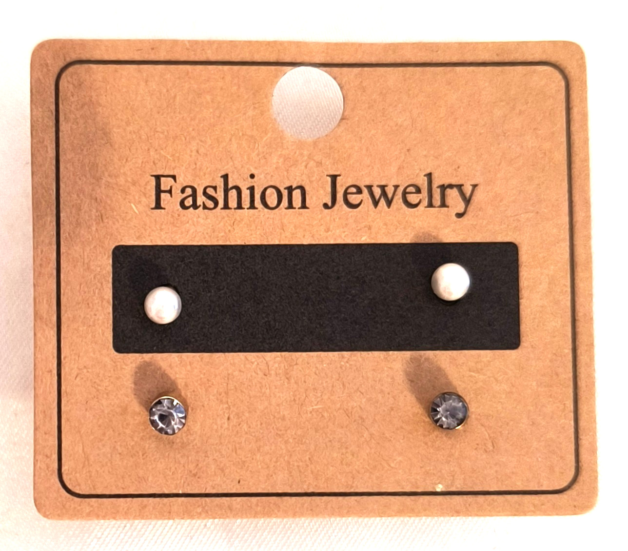 New Fashion Jewelry 2 Girls Petite Stud/Post Earrings Imitation Pearls Crystals