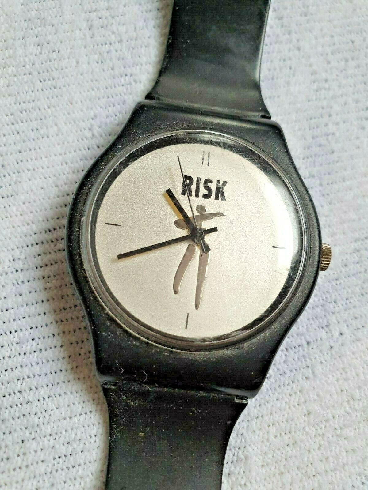 Avon Bracelet Watch RISK Wristwatch Rare