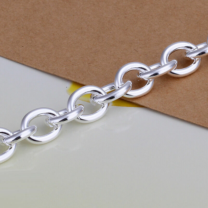 Elegant New Women Fashion Jewelry 925 Sterling Silver Mickey Mouse 7.5″ Bracelet