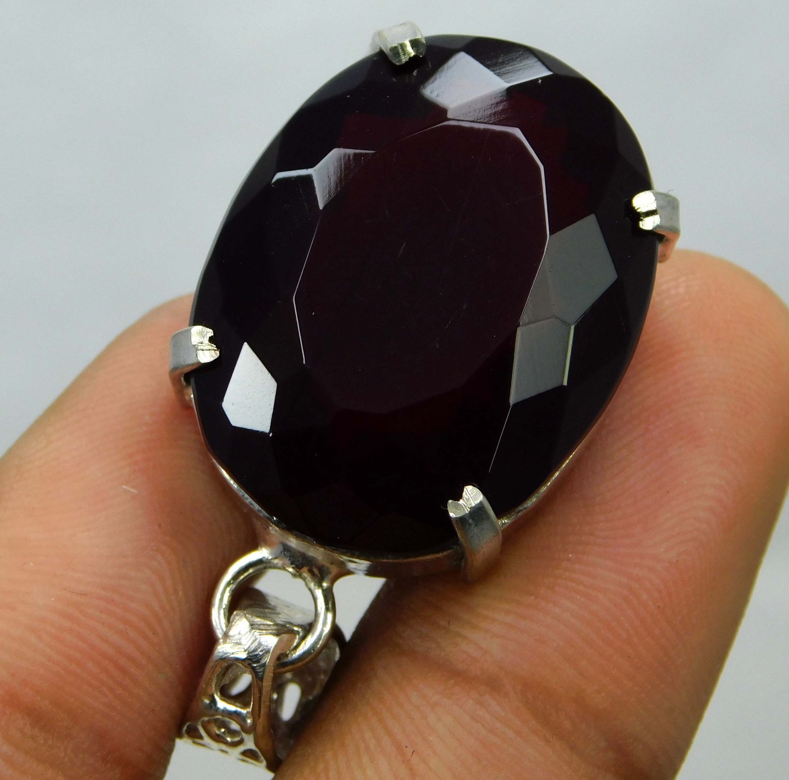 Natural 54.90 Ct Red Topaz Pendant Gems Oval Cut Certified Brazil Rare