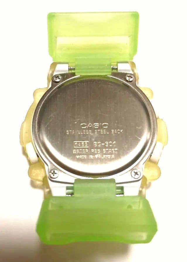 Rare Item CASIO Baby G BG 301 (Lime Green)
