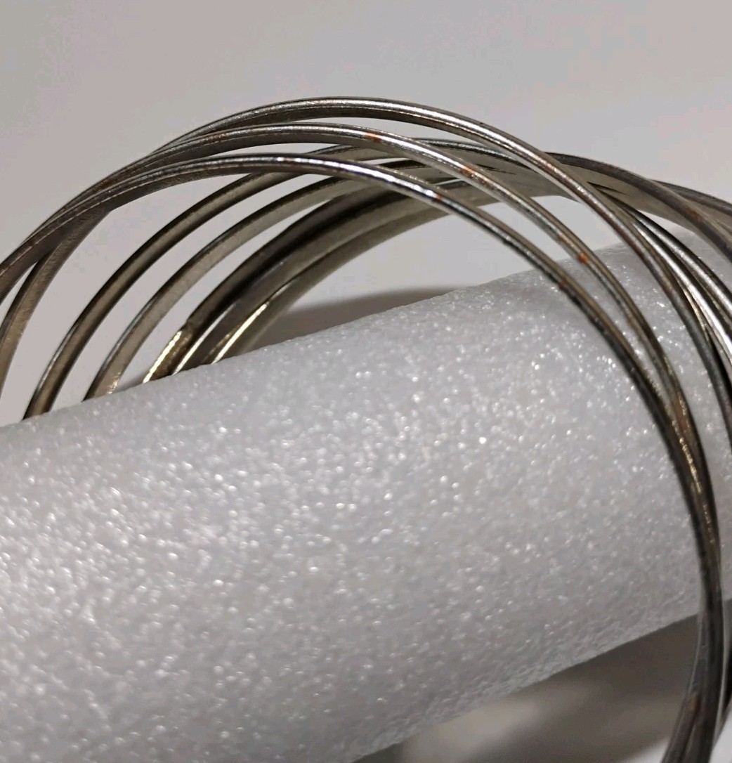 Silver Tone Bangle Bracelets-Lot of 7-(2 Cluster/5 Single) Approx 6 Inches