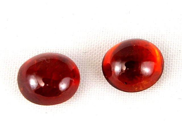 Shola Genuine 9.79 Ct Natural Red Orange Spessartine Mandarin Garnet Pair
